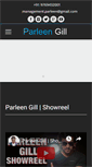 Mobile Screenshot of parleengill.com